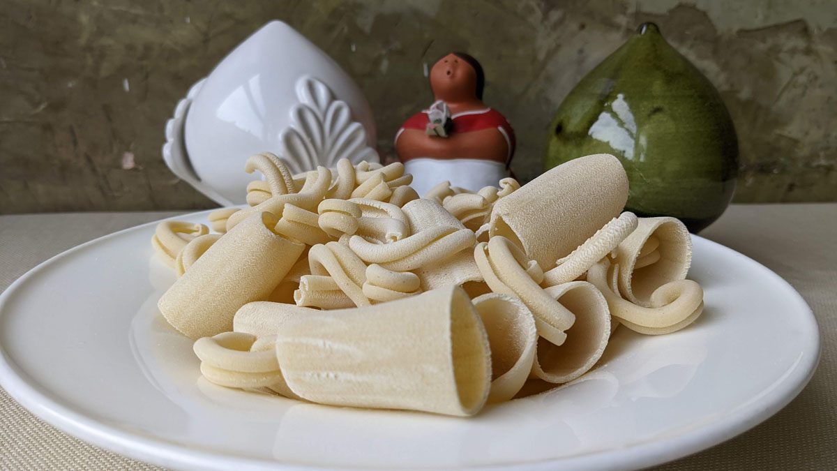 Fresh handmade pasta at La Pizzica