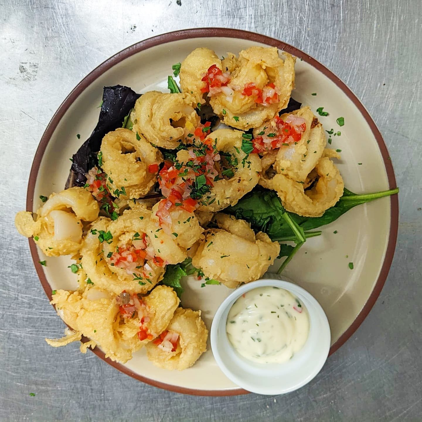 Fried calamari
