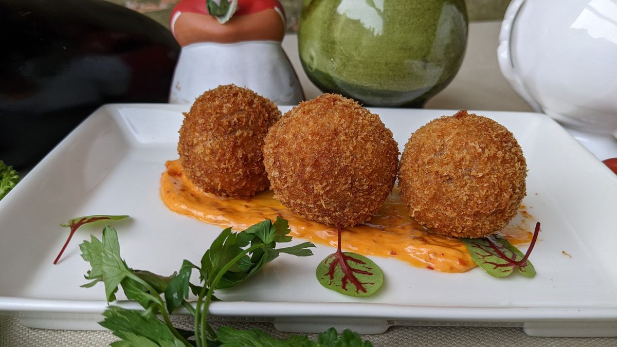 Fried croquettes